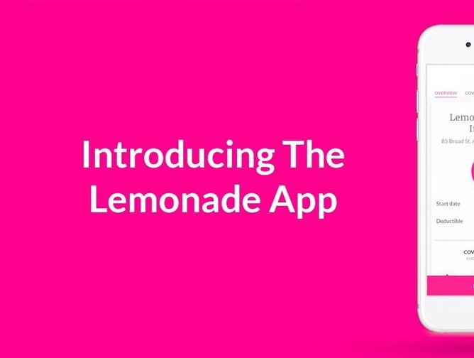 Introducing The Lemonade App See It In Action InsurTech Magazine