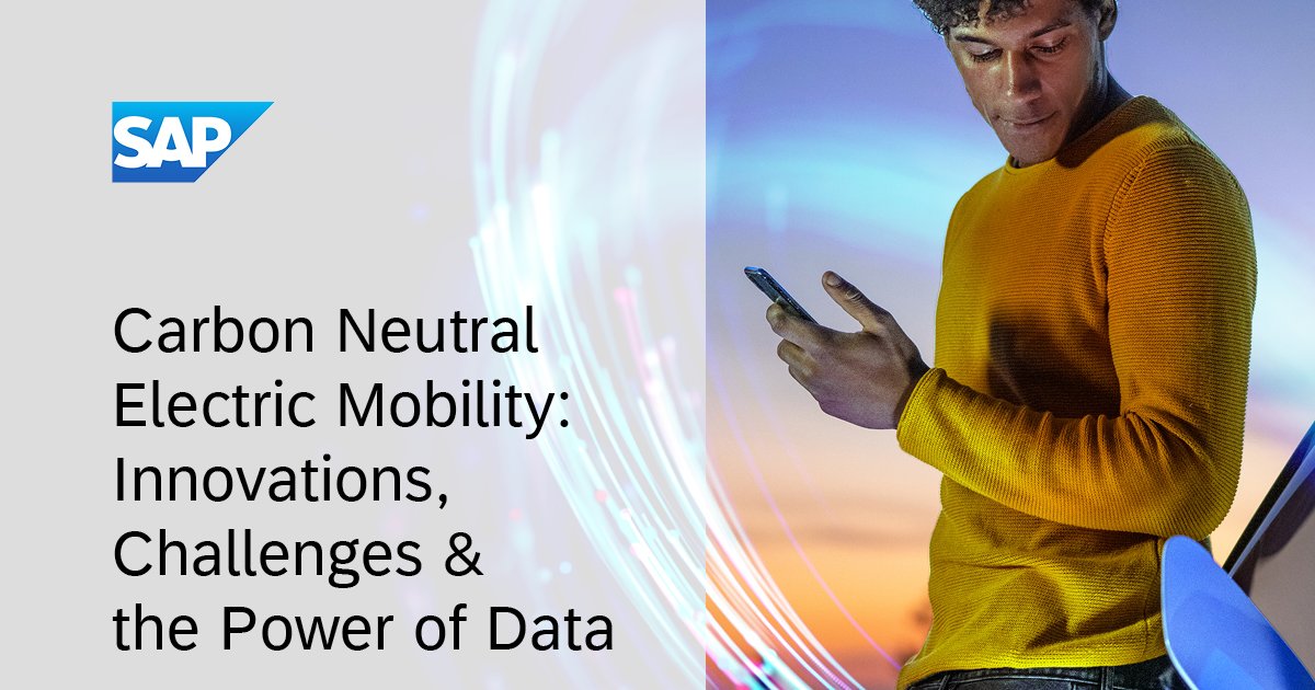 SAP - Carbon Neutral Electric Mobility - Vimarsana News