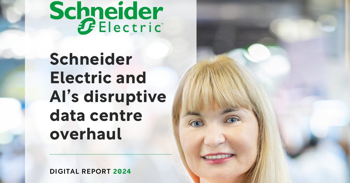 Schneider Electric and AI’s disruptive data centre overhaul | Sustainability Magazine