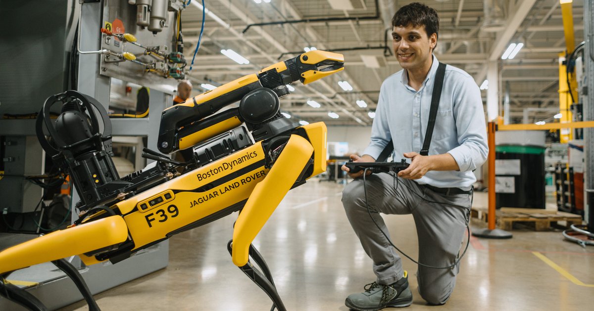 Industrial Robotics: From Assembly Lines to AI Dogs at JLR