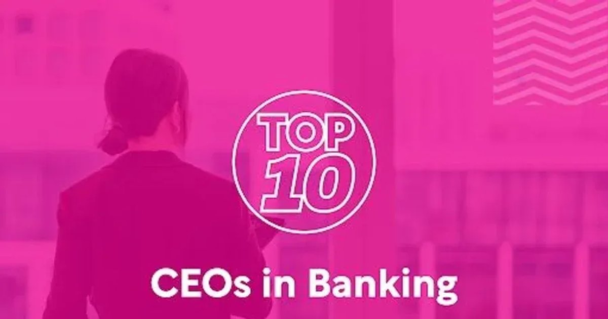 Top 10 CEOs in Banking | Finance Chief