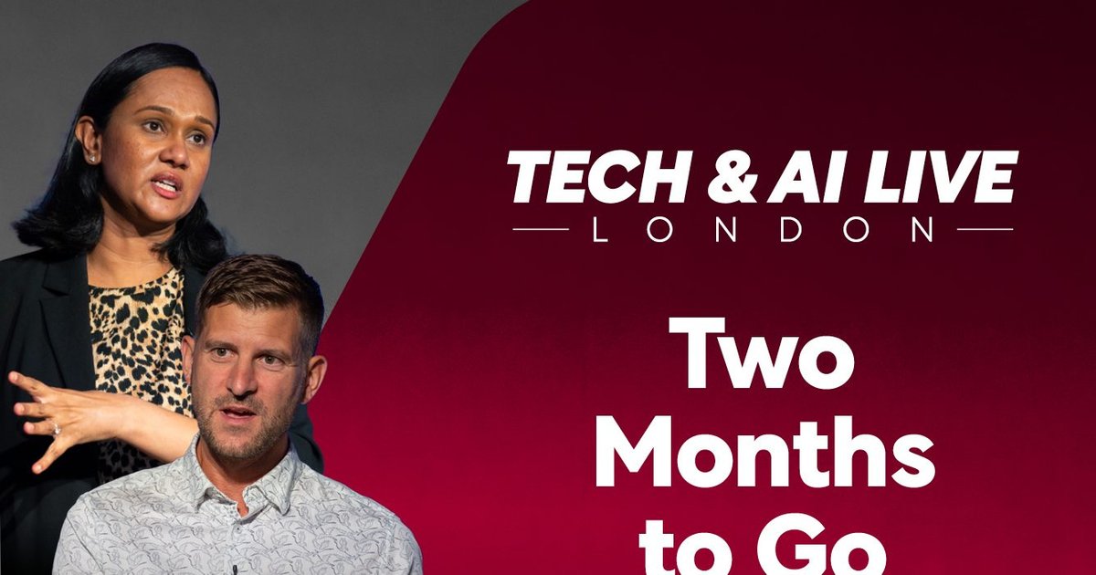 Tech & AI LIVE London Takes Place in Just Two Months | Technology Magazine