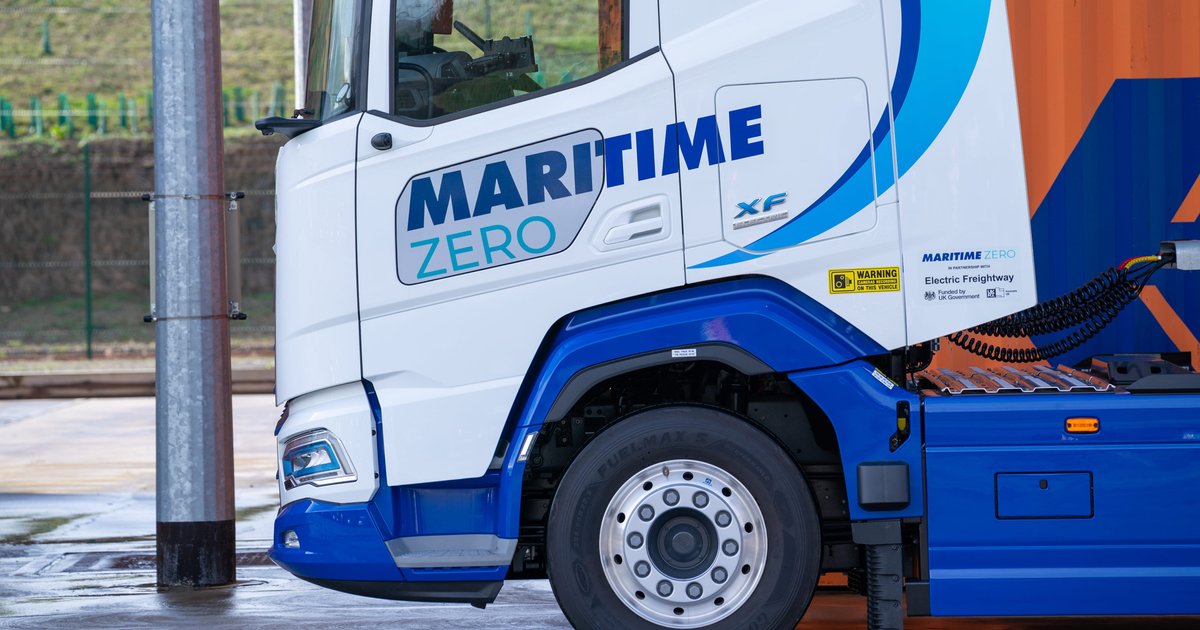 Maritime Transport & VEV's UK eHGV Charging Infrastructure