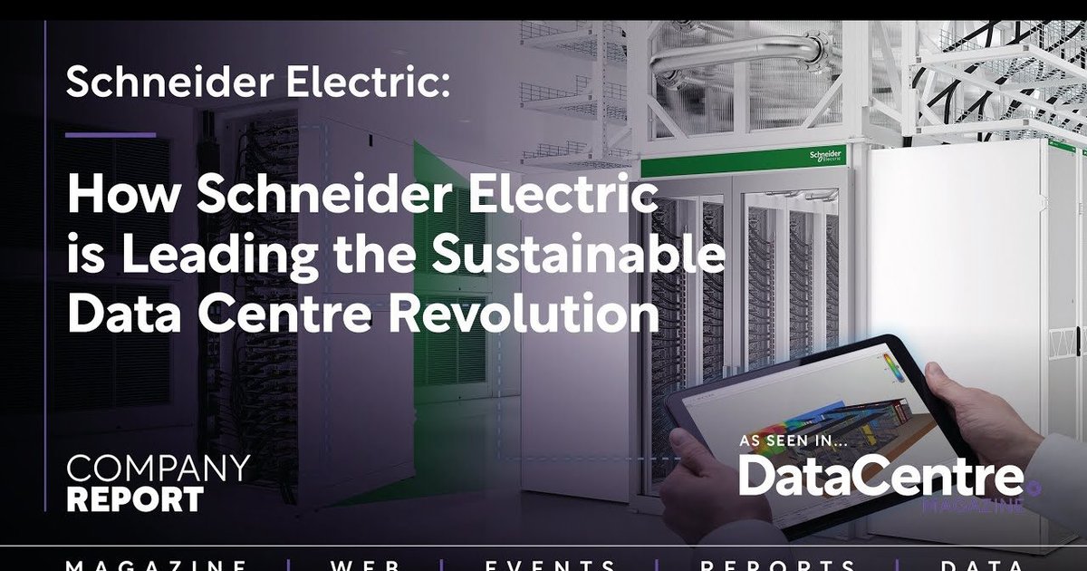 How Schneider Electric Leads the AI Data Centre Revolution | Data ...