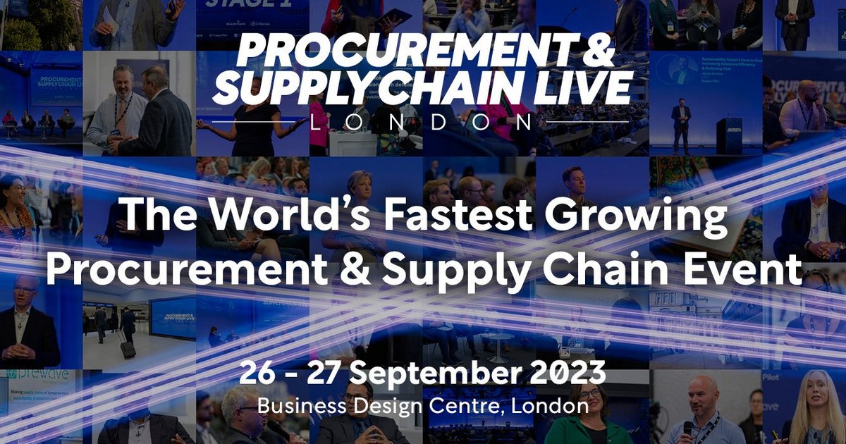 PROCUREMENT & SUPPLY CHAIN LIVE LONDON | Procurement Magazine