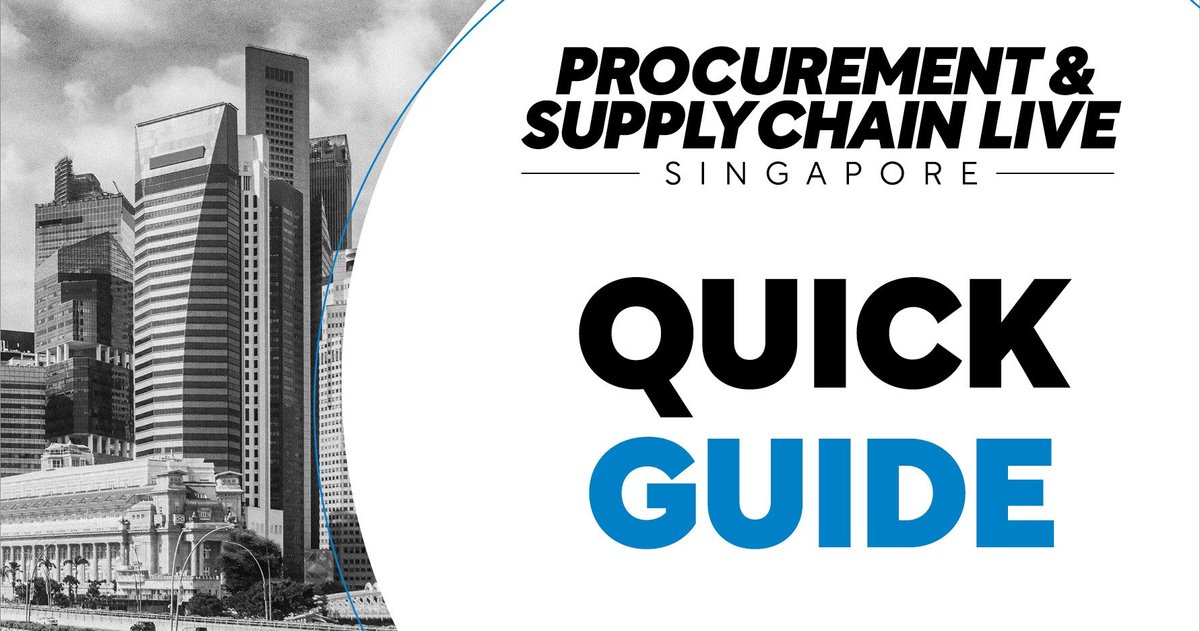 Your Guide To Procurement Supply Chain Live Singapore Procurement Magazine