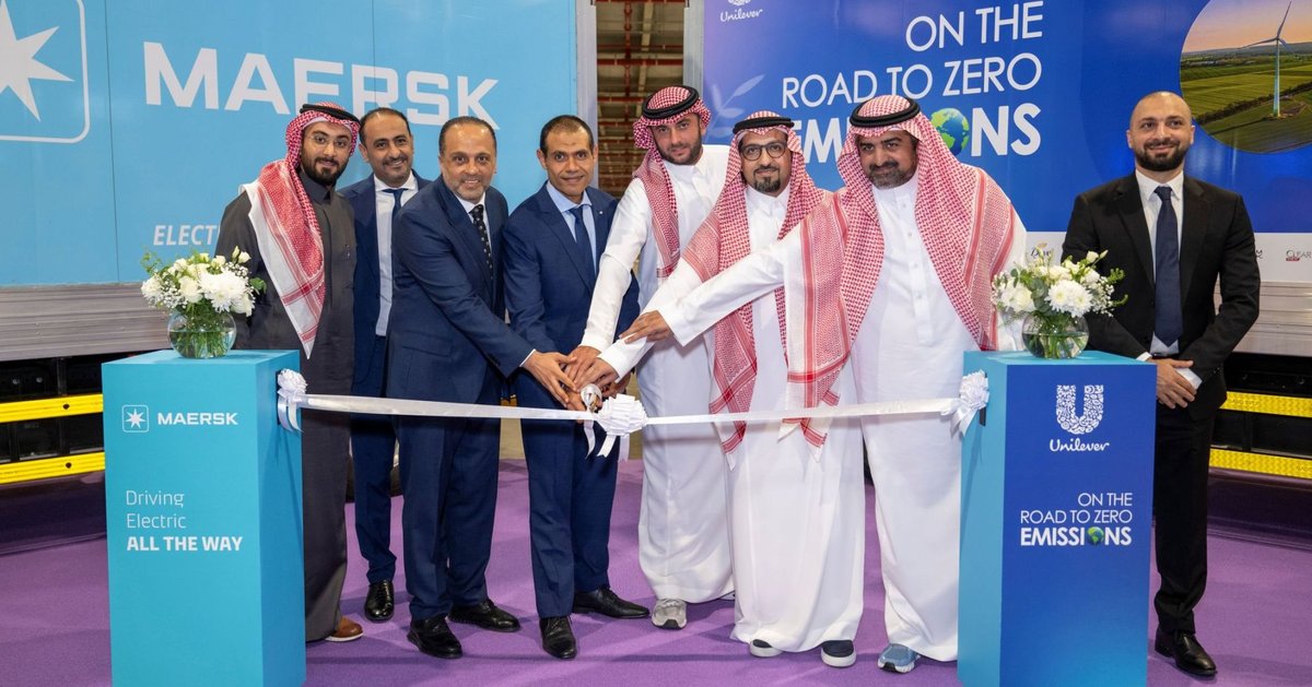 Maersk and Unilever: Investing in Logistics Electrification