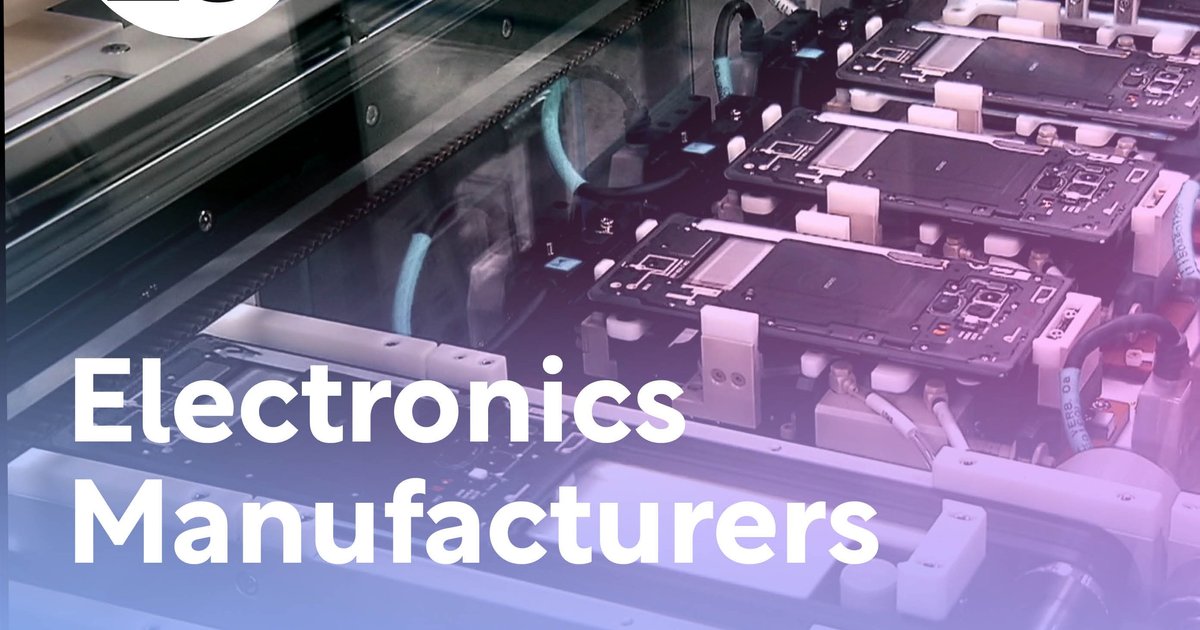 Top 10: Electronics Manufacturers | Technology Magazine