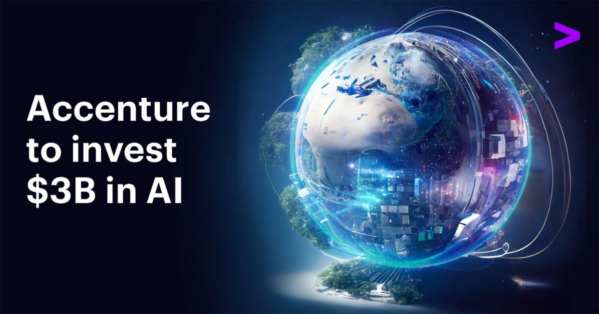 Accenture unveils multibillion dollar investment in AI Business