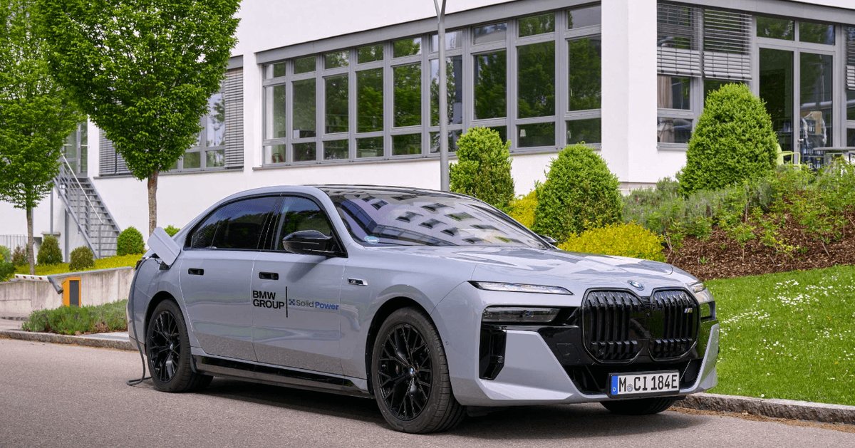 BMW, Solid Power & Samsung SDI's Solid State Battery Tech