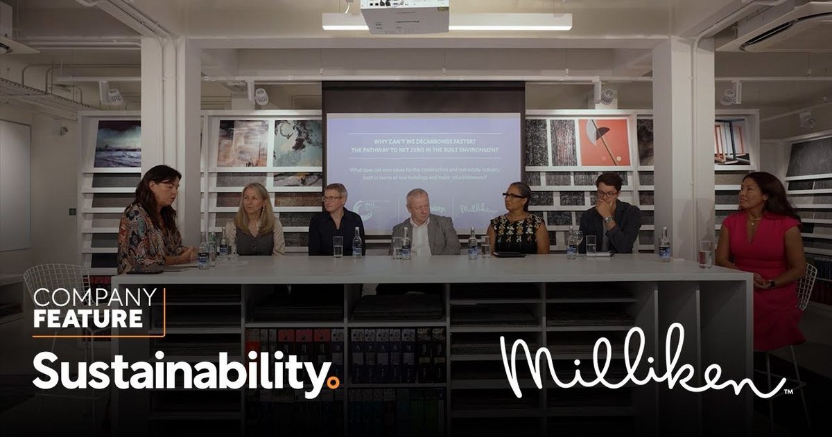 Milliken delivers insight to enable net zero manufacturing