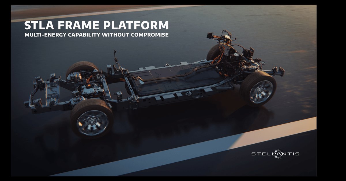 Stellantis Unveils STLA Frame Platform: Setting a New Standard for Full-Size Trucks and SUVs