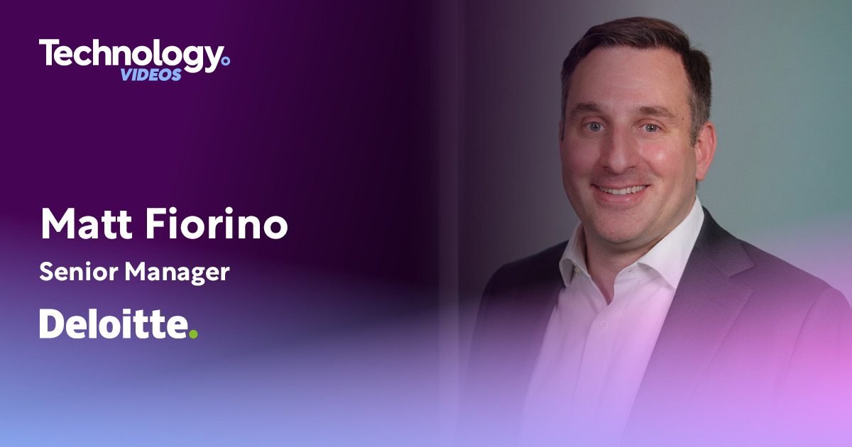 Deloitte’s Matt Fiorino on Modernising University IT