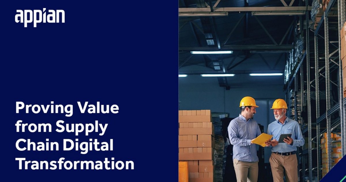 Appian webinar on supply chain digital transformation - Vimarsana News