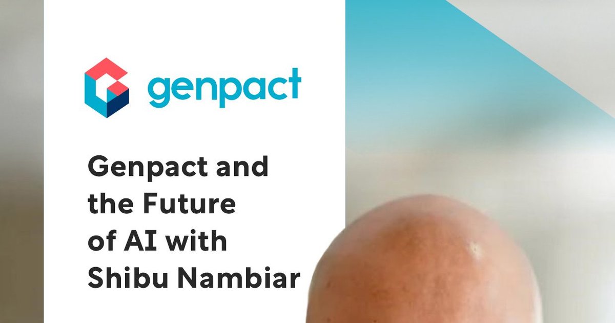 Genpact and the future of AI with Shibu Nambiar | AI Magazine