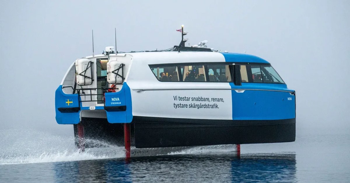Flying Electric Boats: A New Way to Travel Norway's Fjords