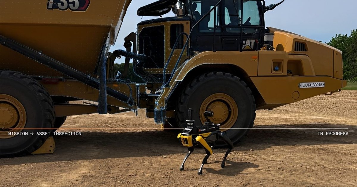 Caterpillar And FieldAI Drive Physical AI Forward
