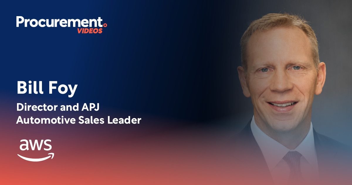 Bill Foy: How AWS is Modernizing Supply Chains With AI