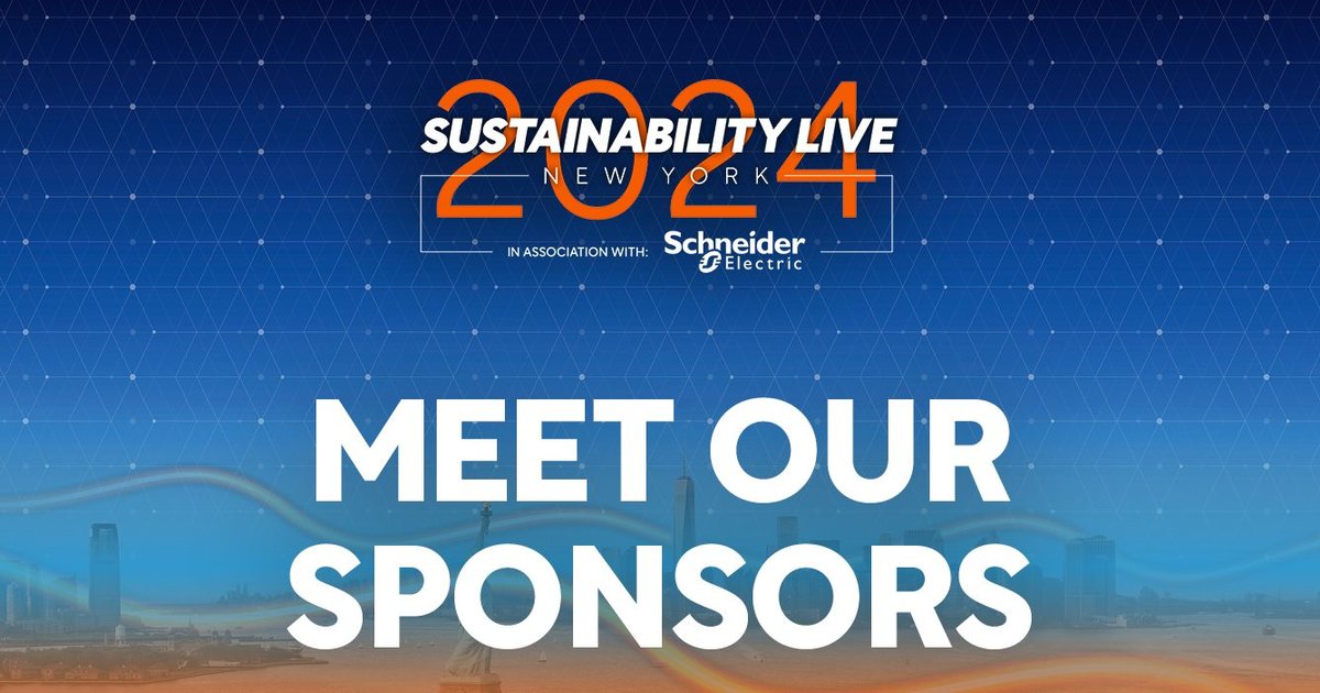 Sustainability LIVE New York – Meet Our Sponsors | Sustainability Magazine