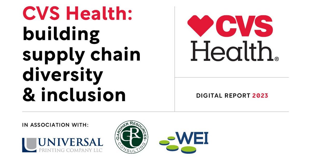 CVS Health: Building Supply Chain Diversity & Inclusion | Procurement ...