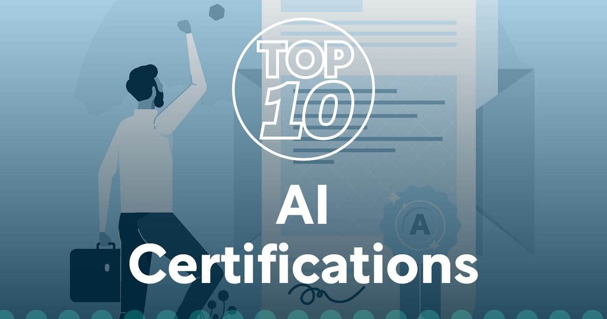 Top 10 AI Certifications AI Magazine