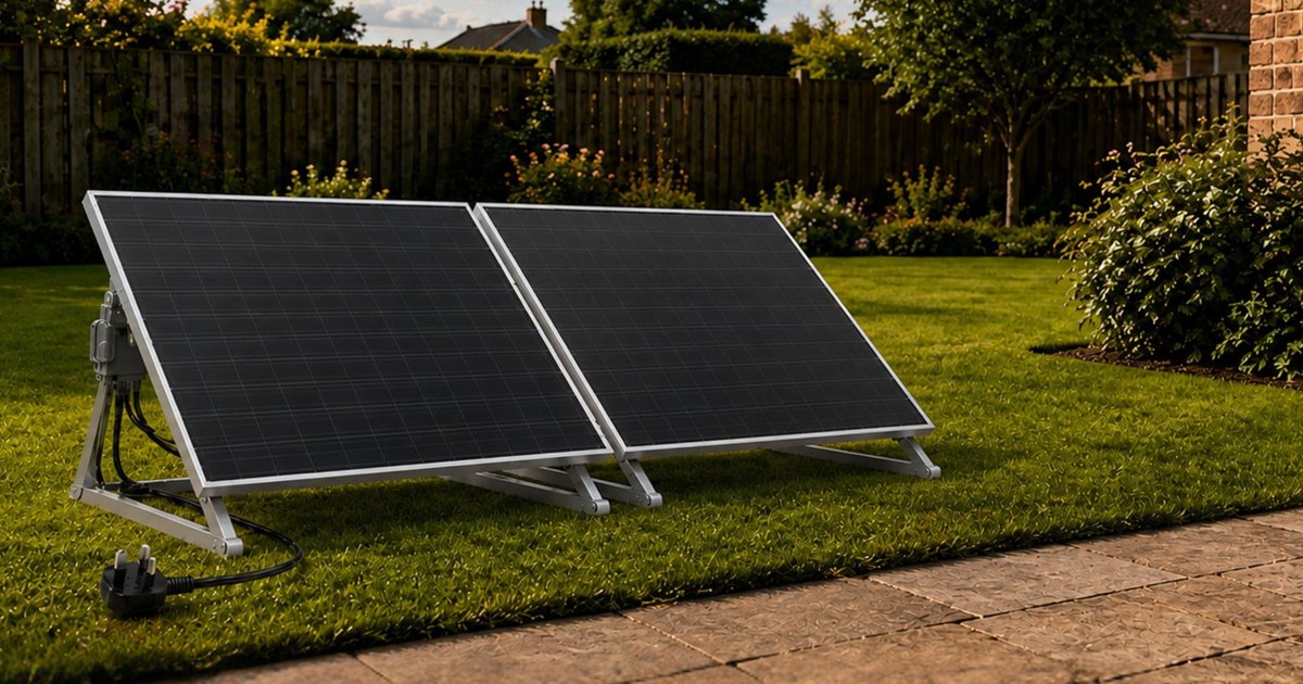 All You Need to Know About the UK's New Plug-In Solar Panels