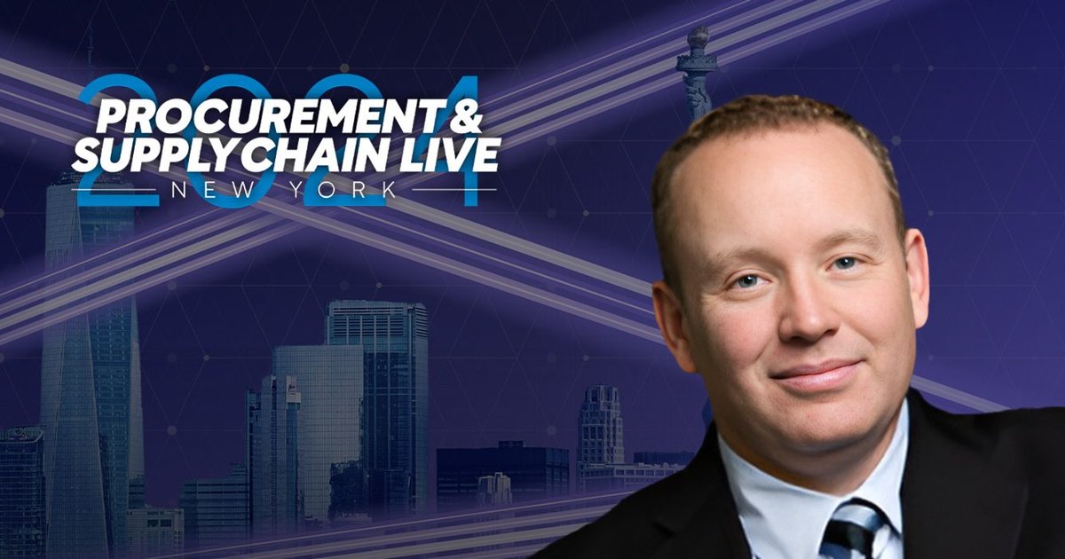 P&SC LIVE New York: Ed Thomas, ProcessUnity Keynote | Supply Chain Digital