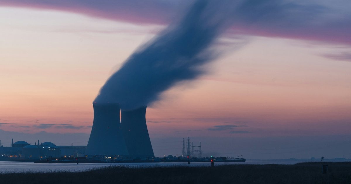 A nuclear power plant in Belgium