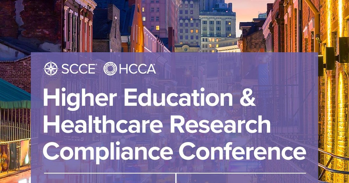 Higher Education & Healthcare Research Compliance Conference Supply