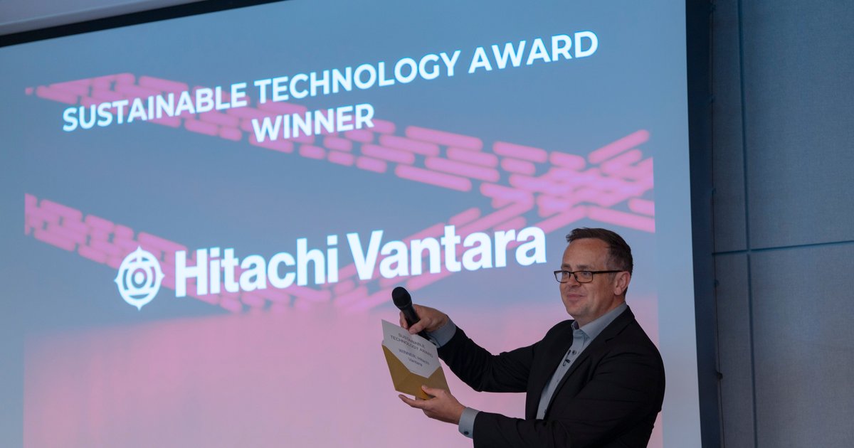 Hitachi Vantara Wins Sustainable Technology Award | Technology Magazine