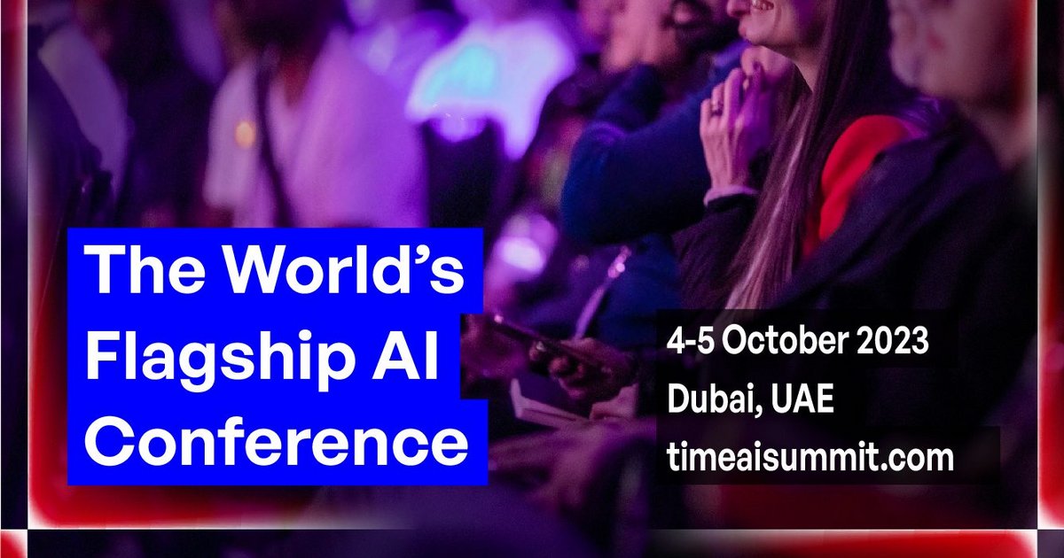 TimeAI Summit Oct 2023 to unite tech giants and visionaries | AI Magazine
