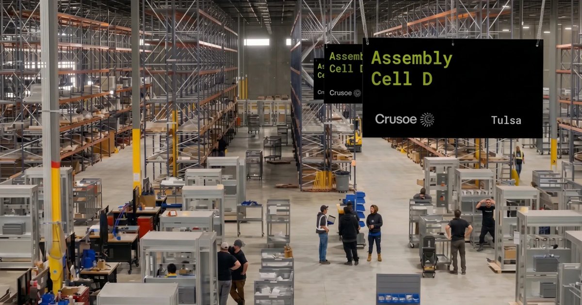 'Electrons to Tokens': Crusoe's Independent AI Supply Chain | Energy ...