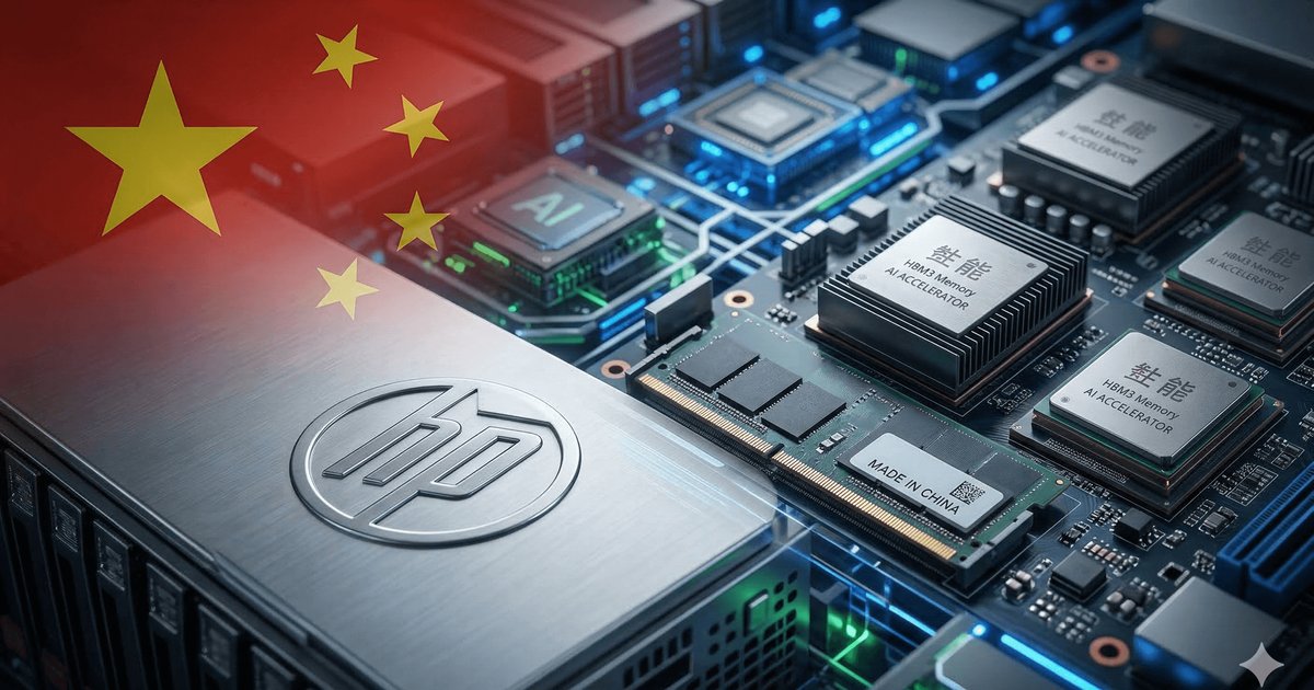 Why HP is Sourcing AI DRAM Chips from China