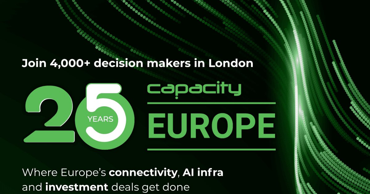 Capacity Europe 2026 | Data Centre Magazine