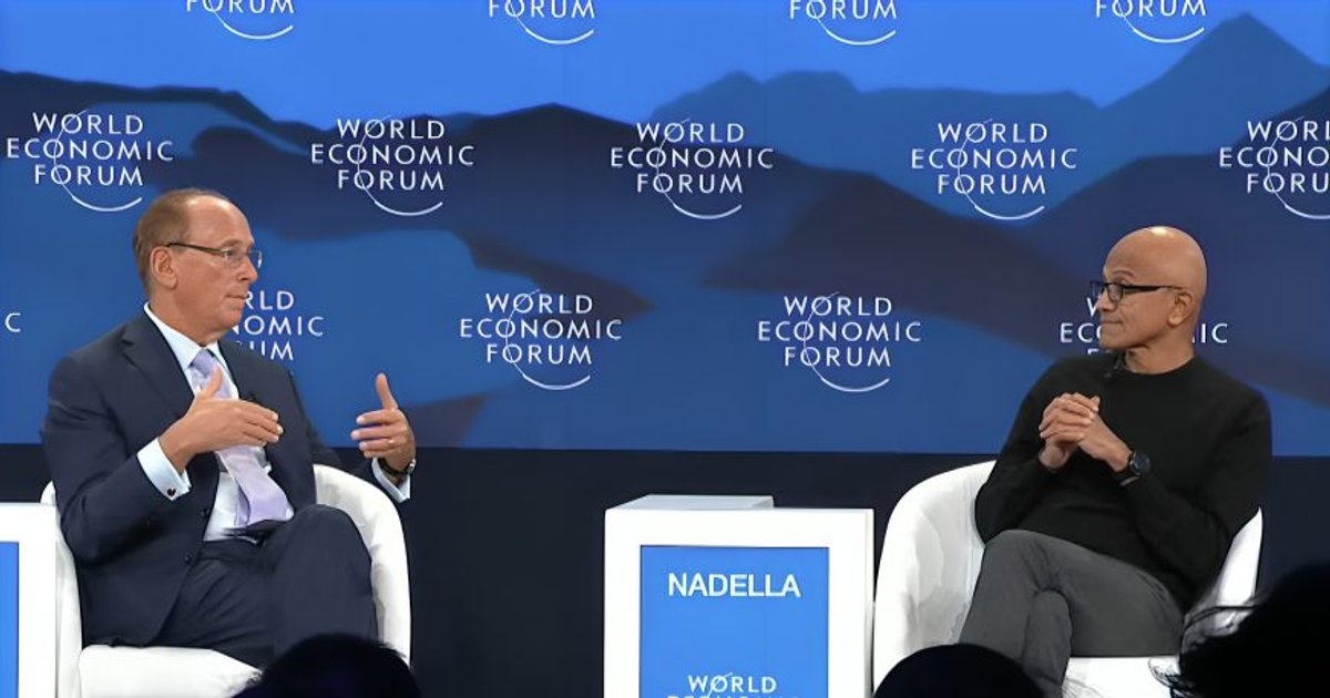 WEF: Microsoft CEO Satya Nadella on AI as a Force for Good | AI Magazine