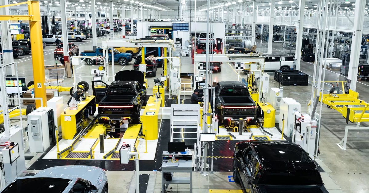 Rivian: How Used EV Batteries can Power Factories