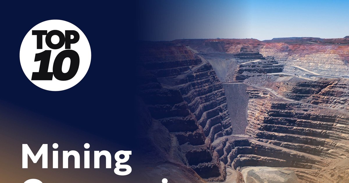 Top 10: Mining Companies in ANZ