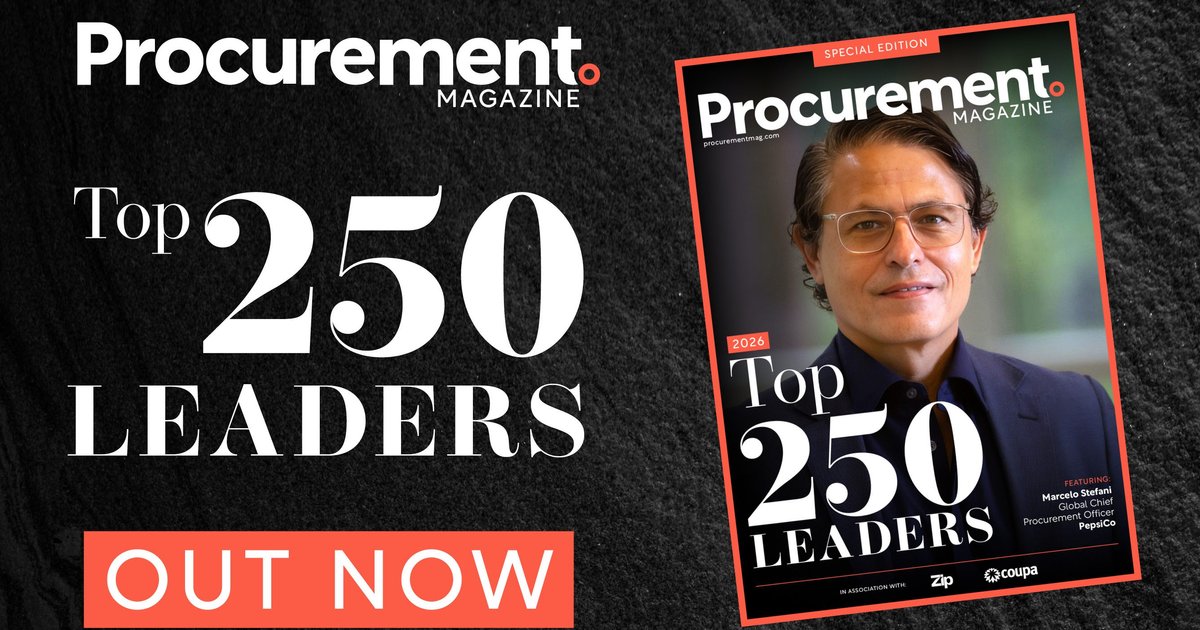 Article Procurement Strategy Top 250 Procurement Leaders 2026 – OUT NOW!