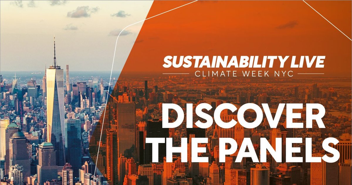 Join us in New York at Sustainability LIVE: Climate Week NYC ...