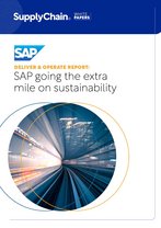 SAP going the extra mile on sustainability