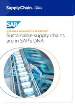 Sustainable supply chains are in SAP’s DNA