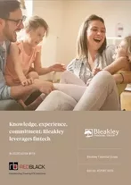Knowledge, experience, commitment: Bleakley leverages fintech