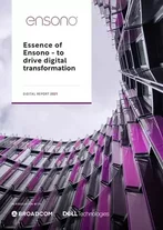 Essence of Ensono - to drive digital transformation