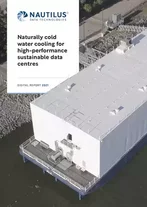 Naturally cold water cooling for sustainable data centres