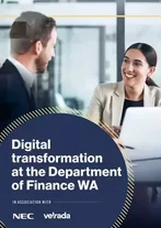 People and partner-driven digital transformation at the Department of Finance WA