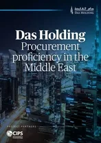 Das Holding builds procurement proficiency in an emerging market in the Middle East