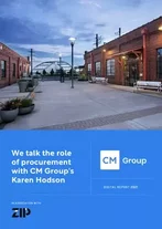 We talk the role of procurement with CM Group Karen Hodson