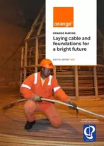 Orange Marine – laying cable and foundations for the future