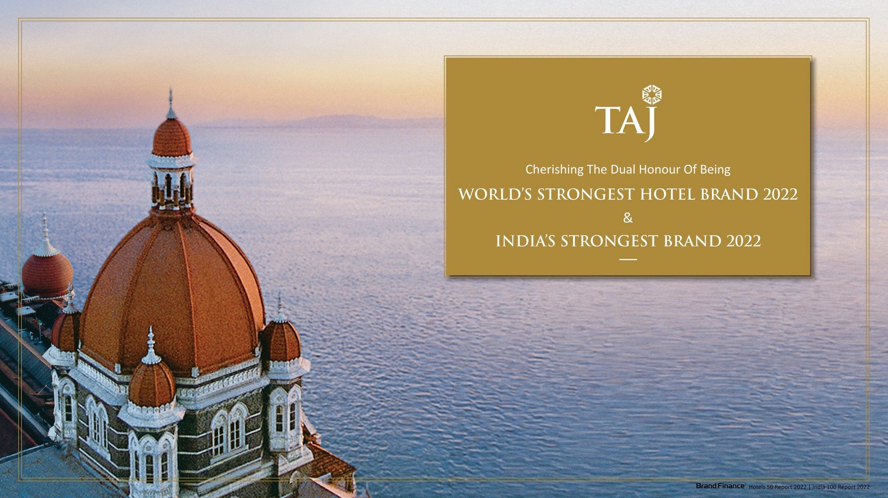 India's Taj ranked world's strongest hotel brand, again | Business Chief  APAC