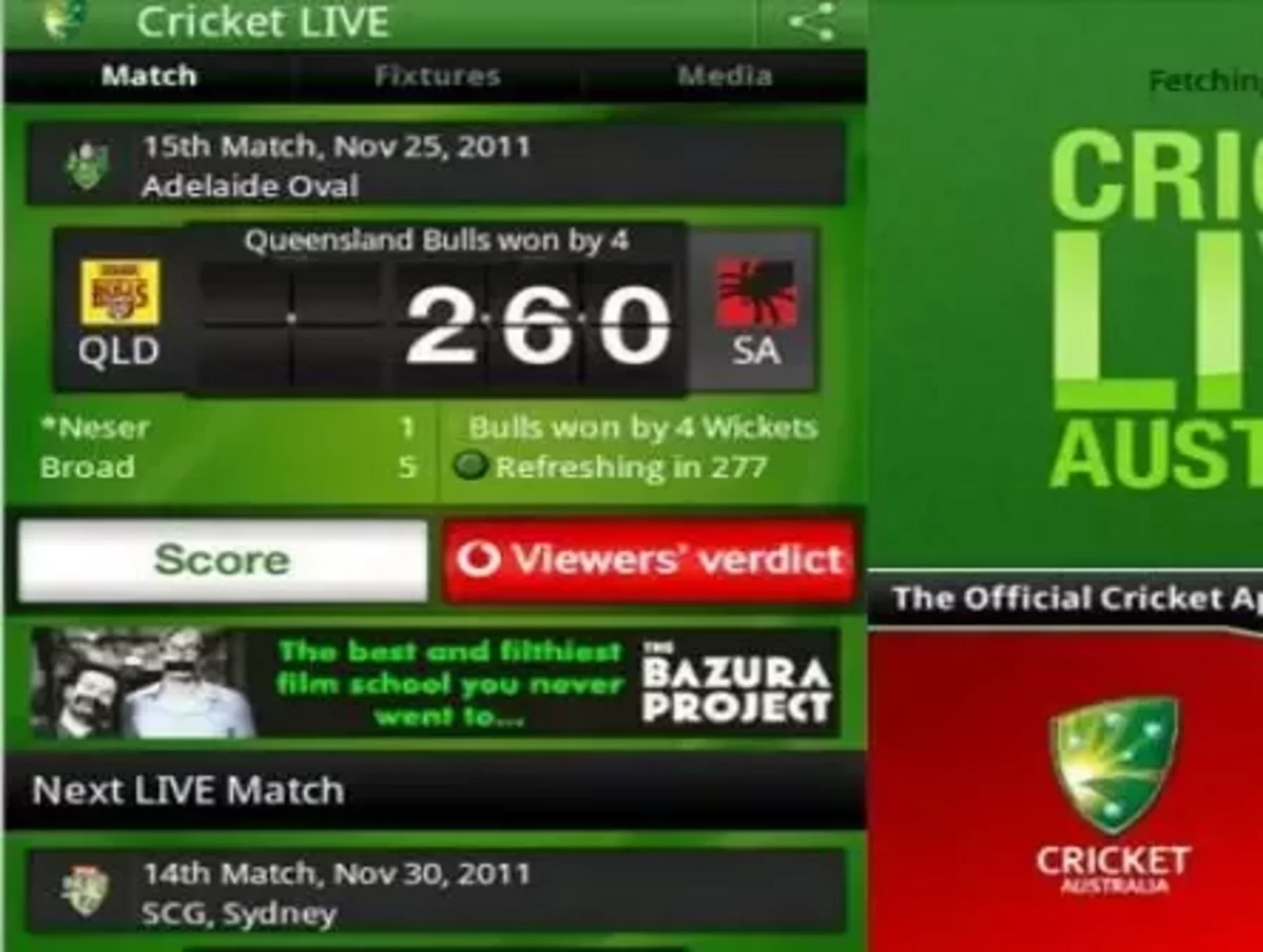 Vodafone releases Cricket LIVE app Business Chief Asia